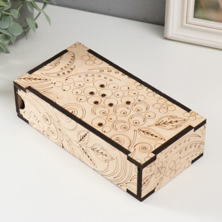 Berry box "Berry" 19x9.5x5 cm, plywood 6mm-3