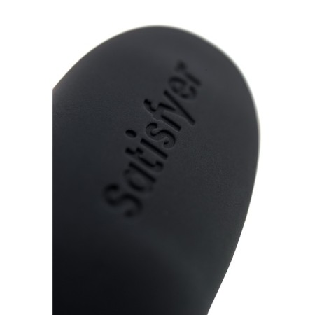 Multifunctional stimulator for steam Satiffyer Partner Double Joy, silicone, black, 18 cm 932432-9