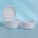 Denture storage container, 5.5 × 7.5 × 9 cm, mix color
