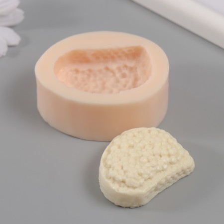 Silicone Mold "Baget with caviar" 5.5x3.7 cm mix-3