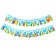 Garland on the tape "Happy Birthday", length 165 cm, telepusics