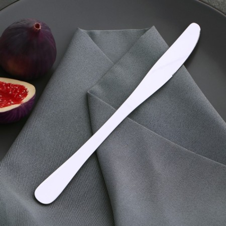Stainless steel knife of the “Play British” shade, length 22.7 cm, thickness 2 mm-1