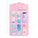 A set of magnetic bookmark for books Calligrata 6 pieces, "sky", mix
