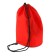 A bag for shoes and balls 360 x 220 mm, round bottom D 220 mm, calligrata (soft polyester, density 210 D), red