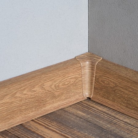 Floor skirting board 55mm "decoration", 211 oak rustic 2.2m-4