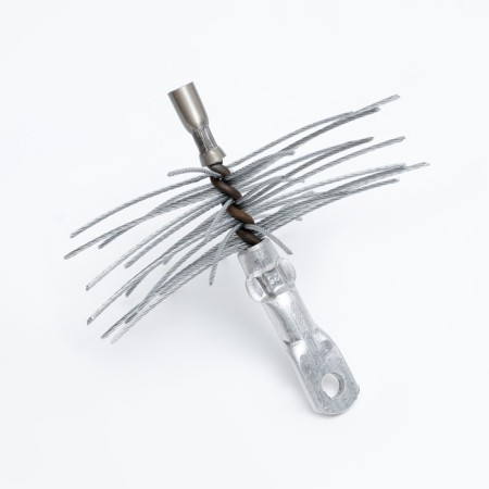 The ruff "flexible approach" for chimneys and ventilations metal with thread, d = 150-1