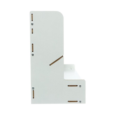 Organizer-Claus desktop DEVENTE. Elrix 24.5 x 15 x 25.5 cm, MDF, white, cardboard box-2