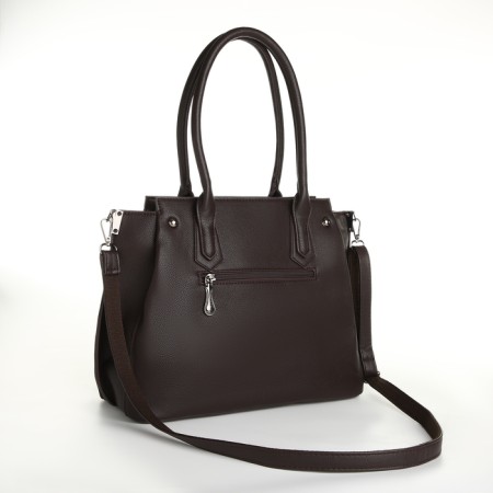 Bag Women's Tout, on lightning, dark brown color-1