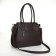 Bag Women's Tout, on lightning, dark brown color