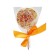 White chocolate with sprinkling "Lollipop on a stick", 30 g