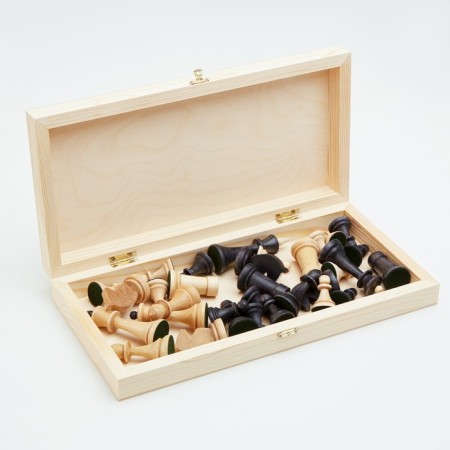 Chess Grandmaster Wooden "Obodovsky" 40x40 cm-2