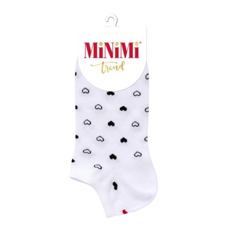 Women's socks Mini Trend, size 39-41, Bianco color