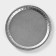 Serving trading for baking shares, aluminum, d = 31 cm, 10 pcs/pc, drawing mix