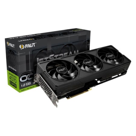 The Palit PCI-E 4.0 RTX4070 Super JetStream OC NVIDIA GeForce RTX 40 SUPER 12GB 19 106497-7