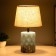 Hell lamp "Amanda" E27 40W gray-blue 20x20x33 cm
