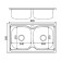 Kitchen Mixline 530528, double, 0.6 mm, 80x50x18 cm, 3 1/2, with a siphon