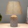 Arnella table lamp E14 40W gray 22.5x22.5x35 cm Risalux