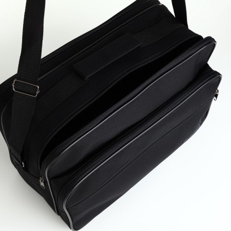 Male bag, luris, black color-4