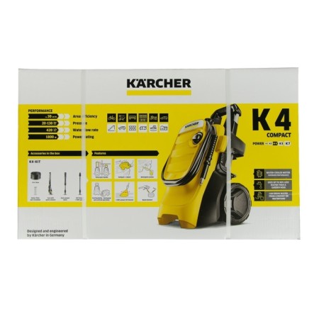 High pressure washing Karcher K 4 Compact, 130 bar, 420 l/h, 1.637-500.0-11