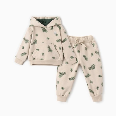 New Year. Costume (hoodies and trousers) I am "spruce branches", height 68-74 cm