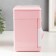 Piggy bank Plastic "SELE. BARA" code castle, sound AA pink 13x12x19 cm