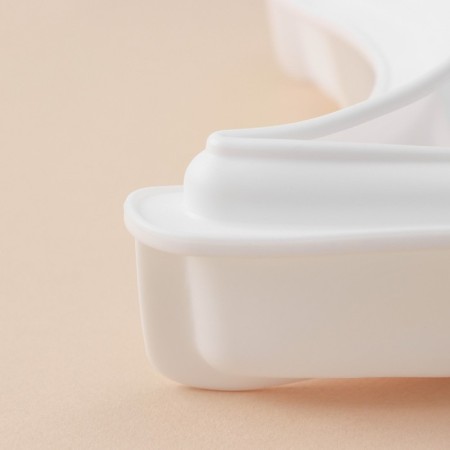 Form for mousse desserts and baking konfinetta "Inyan", silicone, 28 × 16.5 cm, white color-4