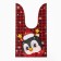 Polyethylene gift package with ears "New Year Mix", 13 x 23 cm