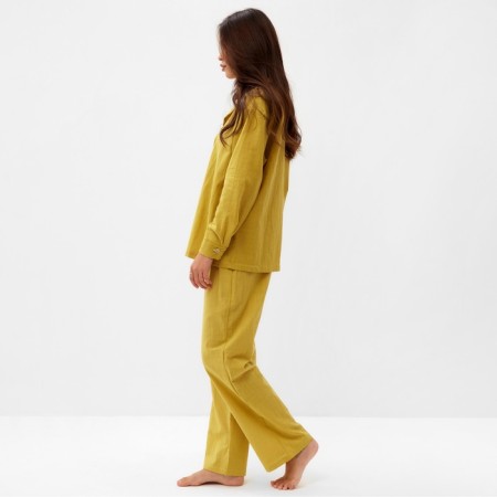 Female set (shirt, pants) KAFTAN "BASIC" p. 52-54, ocher-3