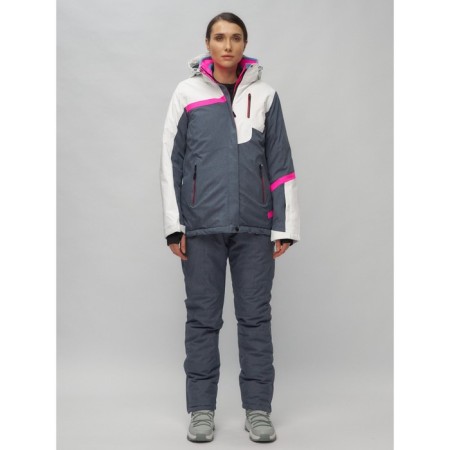 Ski suit female, size 42, white color