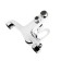 ARCO A3004 bath mixer, single -leaf, short spout, chrome