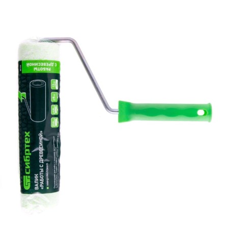 Sibrtektek roller 80183, for "work with wood", microfiber, 250 mm, handle d = 8 mm, d = 48 mm, pile 12 mm-2