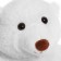 Soft toy "Bear White with Heart", 23 cm