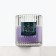 Aromatic “lavender” candle, 7.5 x 8.6 cm