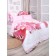 Bed Lucky Euro Peony, size 235x260 cm, 200x220 cm, 50x70 cm - 2 pcs, 70x70 cm - 2 pcs