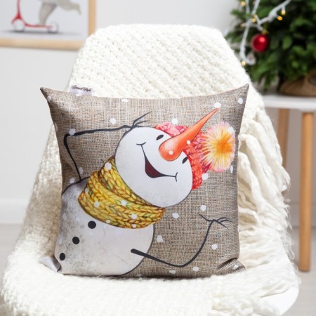 Decorative pillow, size 35x35 cm, Gabardin, Hollofiber, polyester100%