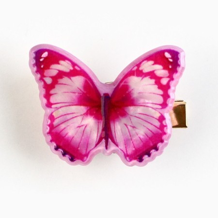 Hair hair clip luminous "butterfly", 3.6 x 3 cm-1
