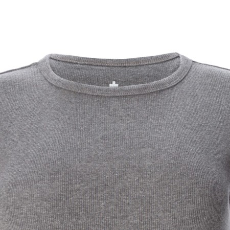 Female T -shirt, Anthracite color, size S (42)-5