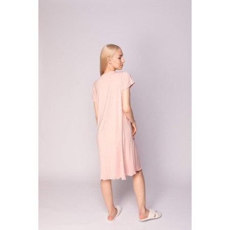 Kimberly night shirt, size m, peach color-4