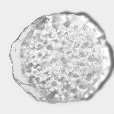 Glass supply dish "Rifaltaro", D = 14.5 cm, 14.5 × 1.7 cm