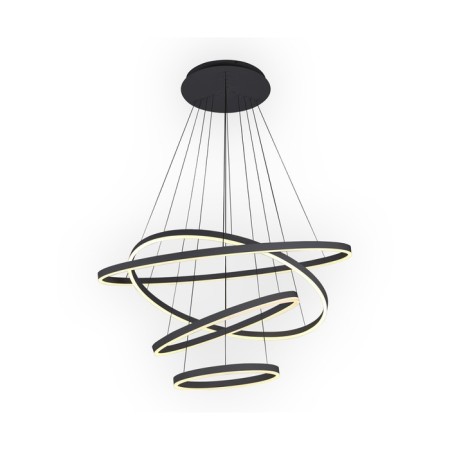 Suspension "Thor", size D100+80+60+40x160 174W, LED, 4000K, Dimmic, with FDU