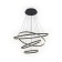 Suspension "Thor", size D100+80+60+40x160 174W, LED, 4000K, Dimmic, with FDU