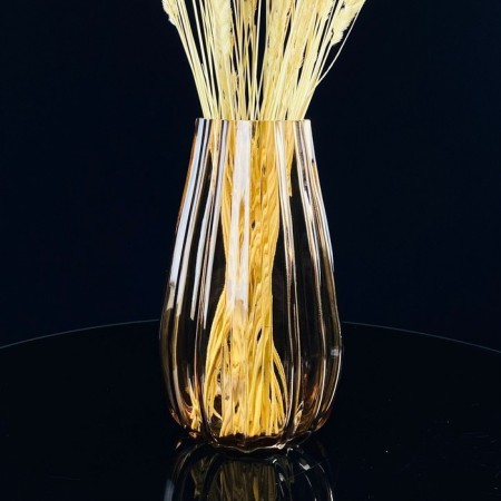 Decorative vase for Lenardi flowers, glass, 25.5 cm