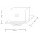 ARTE LAMP Cardani Semplice A5949PL-1BK, G9, 40 W, 20x20x8 cm, black