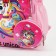 Baby backpack on a zipper, with a wallet, pink color