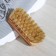 Shoe brush, 9 × 3.5 cm, natural bristles