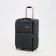 Small 20 suitcase, a lightning department, code lock, 3 wheels, 2 outer pockets, color gray color