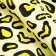 Matte, bilateral film, "leopard", light saluta, 0.57 x 0.57 m