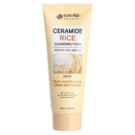 Face foam with rice Ceramide Rice Cleansing Foam 100ml