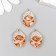Decor for creativity metal, rhinestones "Stone in the frame of an unusual shape" 2.5x1.4 cm
