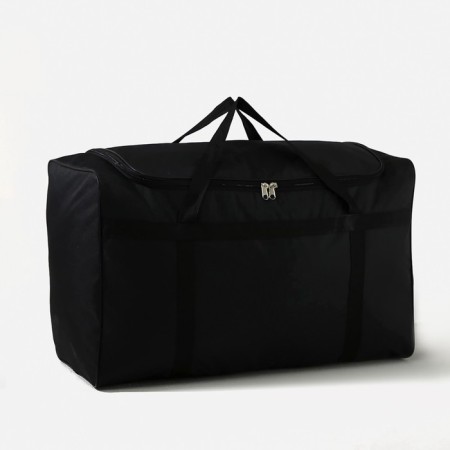 Road bag with lightning, long belt, black color